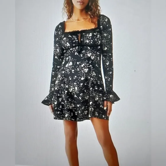 Free People | Dresses | Nwt Free People Tess Mini Dress Size L | Poshmark